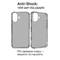 Чохол до мобільного телефона BeCover Anti-Shock Apple iPhone 17 Grey (713794) - зменшене зображення 2