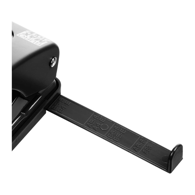 Діркопробивач Buromax пластиковий, до 20 аркушів, 120 х 82 х 53 мм, чорний (BM.4017-01) - picture 6