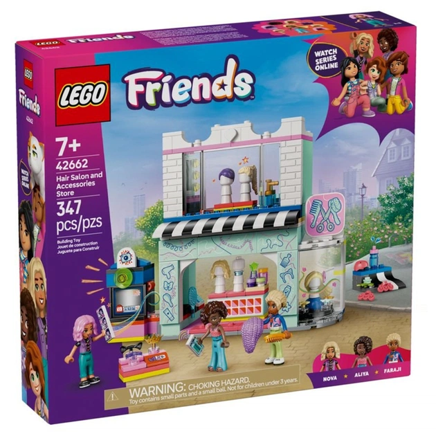 Конструктор LEGO Friends Перукарня та магазин аксесуарів (42662) - зображення 1