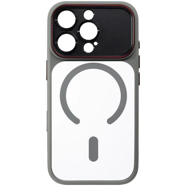 Чехол для мобильного телефона Armorstandart Y17 MagCase Apple iPhone 16 Pro Grey (ARM91504) - изображение 1