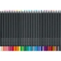 Карандаши цветные Faber-Castell Black Edition colour pencils 36 кольорів тригранні чорне дерево, металева коробка, 116437 (32085) - уменьшенное изображение 5