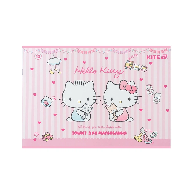 Альбом для малювання Kite Hello Kitty, 12 аркушів (HK25-241-1) - picture 9