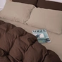 Постільна білизна MirSon 004-003 Cappuchino/Brown Фланель 2x143x210 Сімейний (2200009658013) - зменшене зображення 5