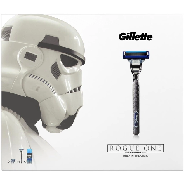 Набір для гоління Gillette Бритва Mach3 Turbo+2 сменные кассеты+Гель Extra Comfort 75мл (7702018423781) - picture 1