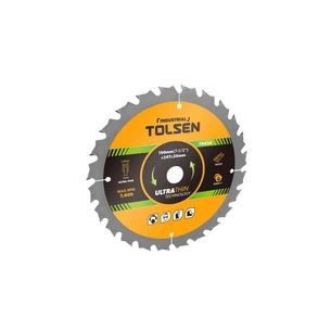 Диск пильний Tolsen з ТВС напайками по дереву 190х40Т*20мм Ultra тонкий (76435) зображення 1