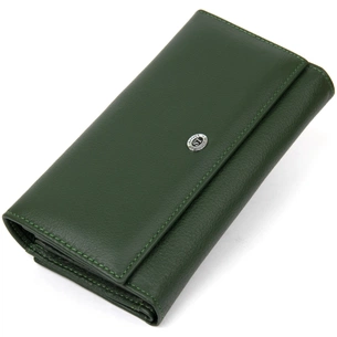 Гаманець ST Leather Зелений (19389) зображення 1