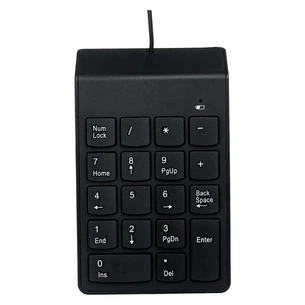 Клавіатура Gembird KPD-U-03 USB Black (KPD-U-03) зображення 1