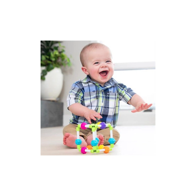 Брязкальце Fat Brain Toys прорізувач тактильний Куббі Quubi (F296ML) - picture 4
