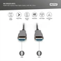 Кабель мультимедійний HDMI M to HDMI M 10m 4K AOC hybrid-fiber black Digitus (AK-330125-100-S) - зменшене зображення 4