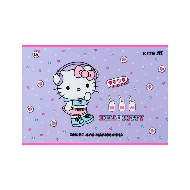 Альбом для малювання Kite Hello Kitty, 24 аркуша (HK25-242-1) - зображення 9