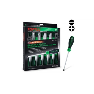 Набір викруток Toptul 11 шт. PRO-PLUS SERIES (GFE-1101) зображення 1