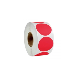 Етикетка UKRMARK термо ECO 38x38/ 0.1тис, коло, червиний (900388) зображення 1