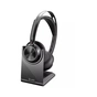 Наушники Poly Voyager Focus 2 MS Stereo USB-C + USB-C/A Adapter + Charging Stand Black (9T9J6AA) - уменьшенное изображение 5
