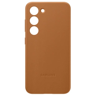 Чохол до мобільного телефона Samsung Galaxy S23 Leather Case Camel (EF-VS911LAEGRU) зображення 1