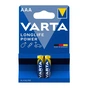 Батарейка Varta AAA Longlife Power лужна * 2 (04903121412) - зменшене зображення 1