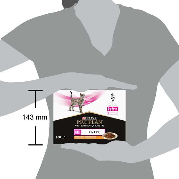 Вологий корм для кішок Purina Pro Plan Veterinary Diets UR ST/OX Urinary З куркою 10 x 85 г (8445290093592) - picture 12