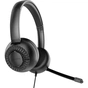 Навушники Speedlink METIS USB Stereo Headset 3.5mm Jack with USB Soundcard Black (SL-870007-BK) - зменшене зображення 2
