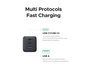 Зарядное устройство для Ugreen X515 GaN 30W Fast Charger (3-портовое, USB-C x2 + USB-A) (55536) - уменьшенное изображение 2
