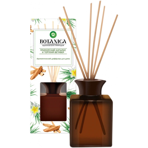 Аромадифузор Air Wick Botanica Приморський кипарис і терпкий ветивер 80 мл (4640018993640) - зображення 1