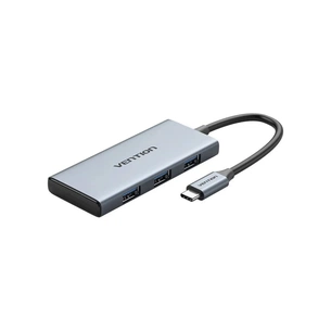 Концентратор Vention USB-C 6-in-1 3xUSB 3.0 + HDMI 4K30Hz + SD/TF 0.15m (TOOHB) зображення 1