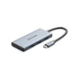 Концентратор Vention USB-C 6-in-1 3xUSB 3.0 + HDMI 4K30Hz + SD/TF 0.15m (TOOHB) - зменшене зображення 1
