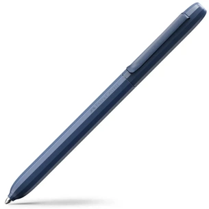 Ручка шариковая Faber-Castell поворотная серии AVORI Midnight Muse, цвет корпуса темно-синий, синяя ХВ (1,0 мм) (33069) изображение 1