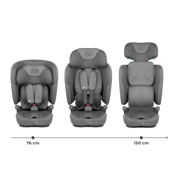 Автокрісло Kinderkraft Fix2Go i-Size Grey (KCFI2GO0GRY0000) (5902533925872) - picture 3