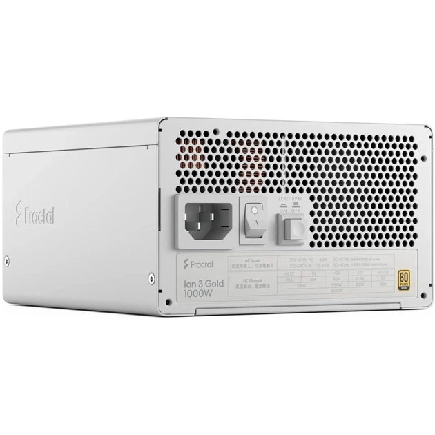 Блок питания Fractal Design 1000W Ion 3 Gold (FD-P-IA3G-101-EU-WT) - изображение 12