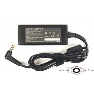 Блок живлення до ноутбуку PowerPlant ACER 220V, 19V 30W 1.58A (5.5*1.7) (AC30F5517) зображення 1