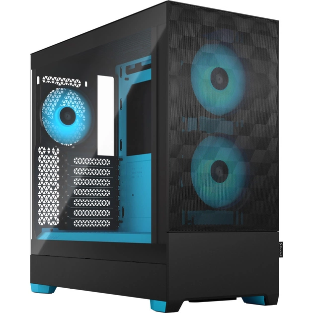 Корпус для ПК Fractal Design Pop Air RGB Cyan Core TG (FD-C-POR1A-02) - picture 1
