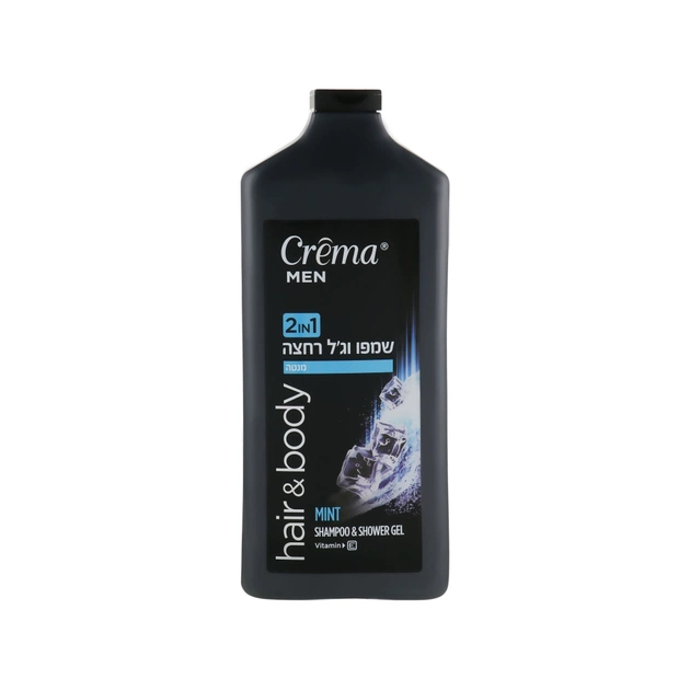 Шампунь Crema Men 2в1 700 мл (7290012117428) - зображення 1