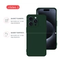 Чохол до мобільного телефона Intaleo SoftShell Apple iPhone 16 Pro Max Dark Green (1283126609336) - зменшене зображення 3