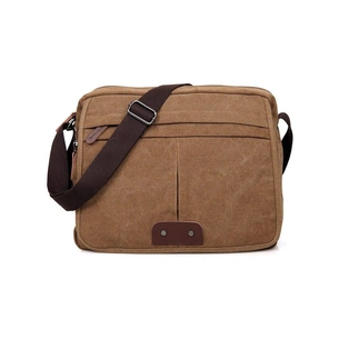 Сумка Vintage Текстильна Коричнева (14445) зображення 1