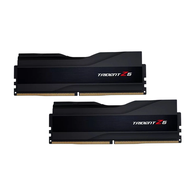 Модуль памяти для компьютера DDR5 32GB (2x16GB) 5600 MHz Trident Z5 Silver G.Skill (F5-5600J4040C16GX2-TZ5S) - изображение 1