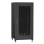 Шафа напольна Ipcom 24U 19" 600x1000 (С-24U-06х10-ДС-ПГ-9005) - уменьшенное изображение 1