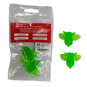 Силикон рыболовный Harpoon ТЕП BUG 1,6" 040 Салатовий 2шт (7407000013093) изображение 1