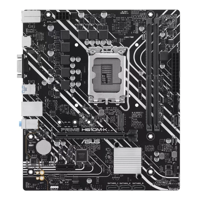 Материнская плата ASUS PRIME H610M-K - изображение 1