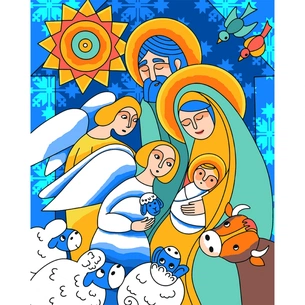Картина по номерам Santi Різдво 40*50 см ©mosyakart (954722) зображення 1