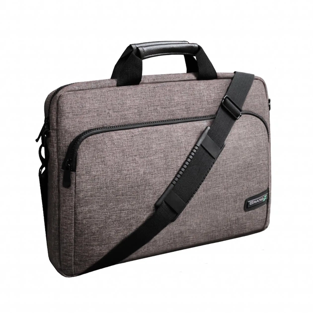Сумка для ноутбука Grand-X 14'' SB-148 soft pocket Brown (SB-148B) - изображение 1