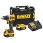 Шуруповерт DeWALT 18V XR Li-Ion 5Ah, 90 Нм, 0-650/0-2000 об/хв., кейс TSTAK (DCD805P2T) - зменшене зображення 1
