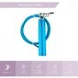 Скакалка 4yourhealth Jump Rope Premium 0200 швидкісна 3м Блакитна (4YH_0200_Blue) - уменьшенное изображение 7