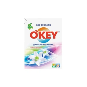 Стиральный порошок O'KEY Universal Для ручной стирки 400 г (4820049381177) изображение 1