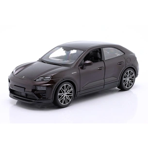 Масштабна модель автомобіля Bburago Автомодель - Porsche Macan 4 Electric чорний, 1:24 (18-21114) зображення 1