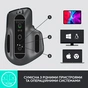 Мишка Logitech MX Master 3S Performance for Business Wireless/Bluetooth + Mouse Pad Studio Series Graphite (MX910-006582) - зменшене зображення 8