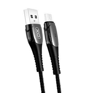 Кабель XO NB145 USB - Lightning, (M/M), 2.4A 1 м Black (6920680869558) зображення 1