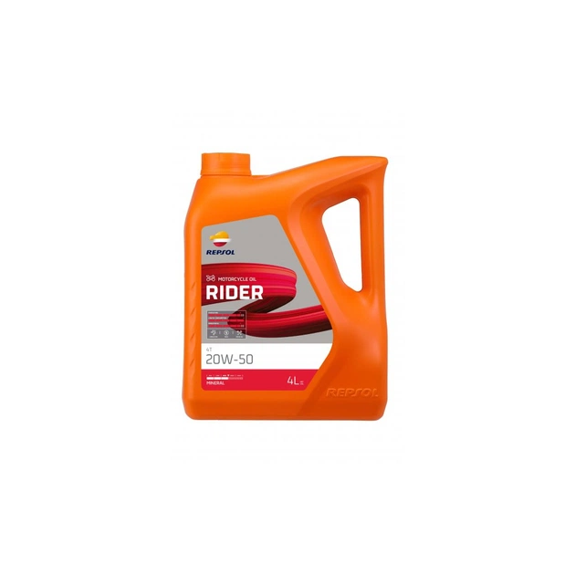 Моторна олива REPSOL RIDER 4T 20W-50 4л (RPP2130TGB) - зображення 1
