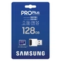 Карта пам'яті Samsung 128GB microSDXC calss 10 UHS-I V30 Pro Plus (MB-MD128SB/WW) - зменшене зображення 3
