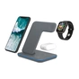 Зарядний пристрій Canyon WS-303, 3in1 Wireless Dark Grey (CNS-WCS303DG) - зменшене зображення 6