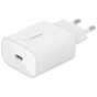 Зарядний пристрій Belkin USB-С 25W PD PPS + cable USB-C-Lightning 1m (WCA004VF1MWH-B5) - зменшене зображення 2