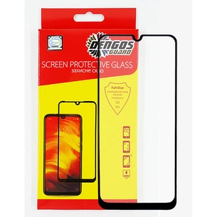 Скло захисне Dengos Full Glue для OPPO A31 (black) (TGFG-120) зображення 1